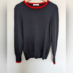 Everlane Womens Knit Sweater Size Large Round Neck Long Sleeve 100% Cashmere